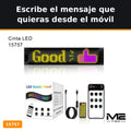 Cartel LED con mensajes personalizados para cabina o camión