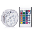 Luz LED Sumergible RGB con Mando a Distancia para Decoración