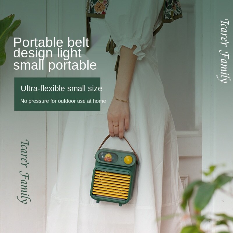 Ventilador Nebulizador USB Portátil con Depósito de Agua Recargable
