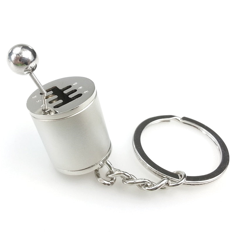 Llavero Turbo y Palanca de Cambios para Coche