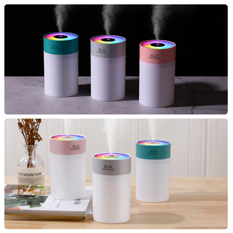 Humidificador USB Ultrasónico Mini | Aromaterapia para Hogar y Coche