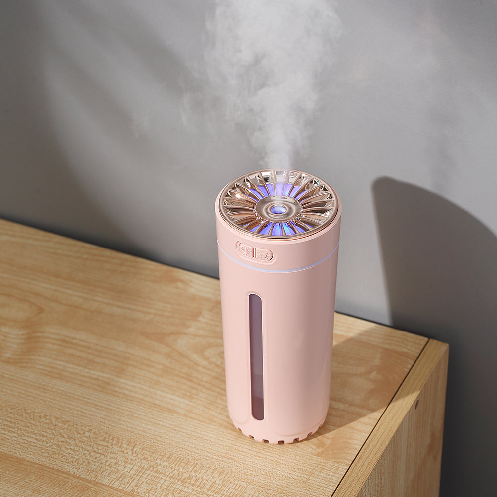 Humidificador USB Aromaterapia para Coche | Luz Nocturna Multicolor