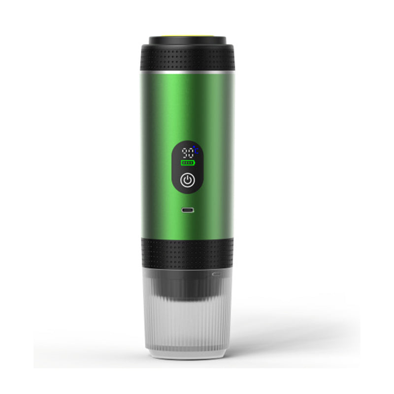 Cafetera Espresso Portátil 3 en 1 con Pantalla Digital y Batería 7500 mAh