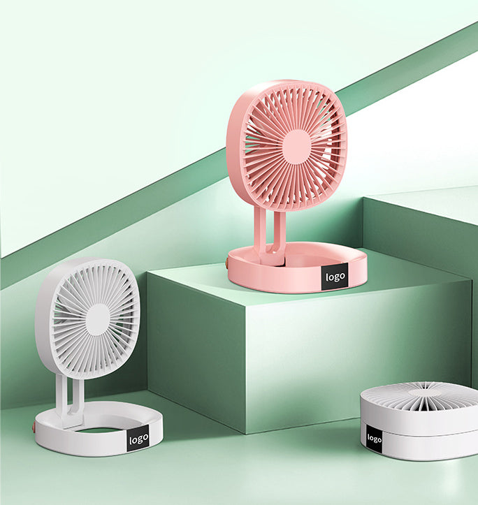 Ventilador de Mano Plegable USB Recargable con Motor Sin Escobillas
