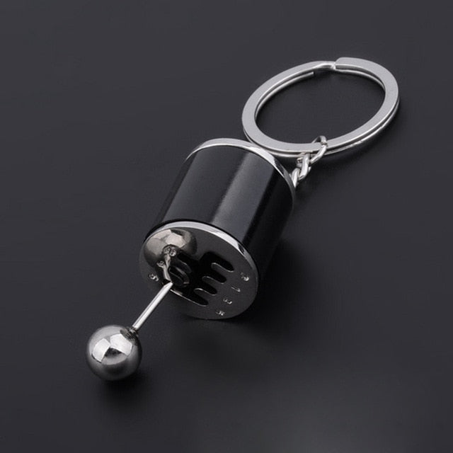 Llavero Turbo y Palanca de Cambios para Coche