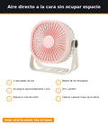 Mini ventilador portátil para la cabina