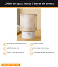 Difusor de aroma con luz relajante para la cabina