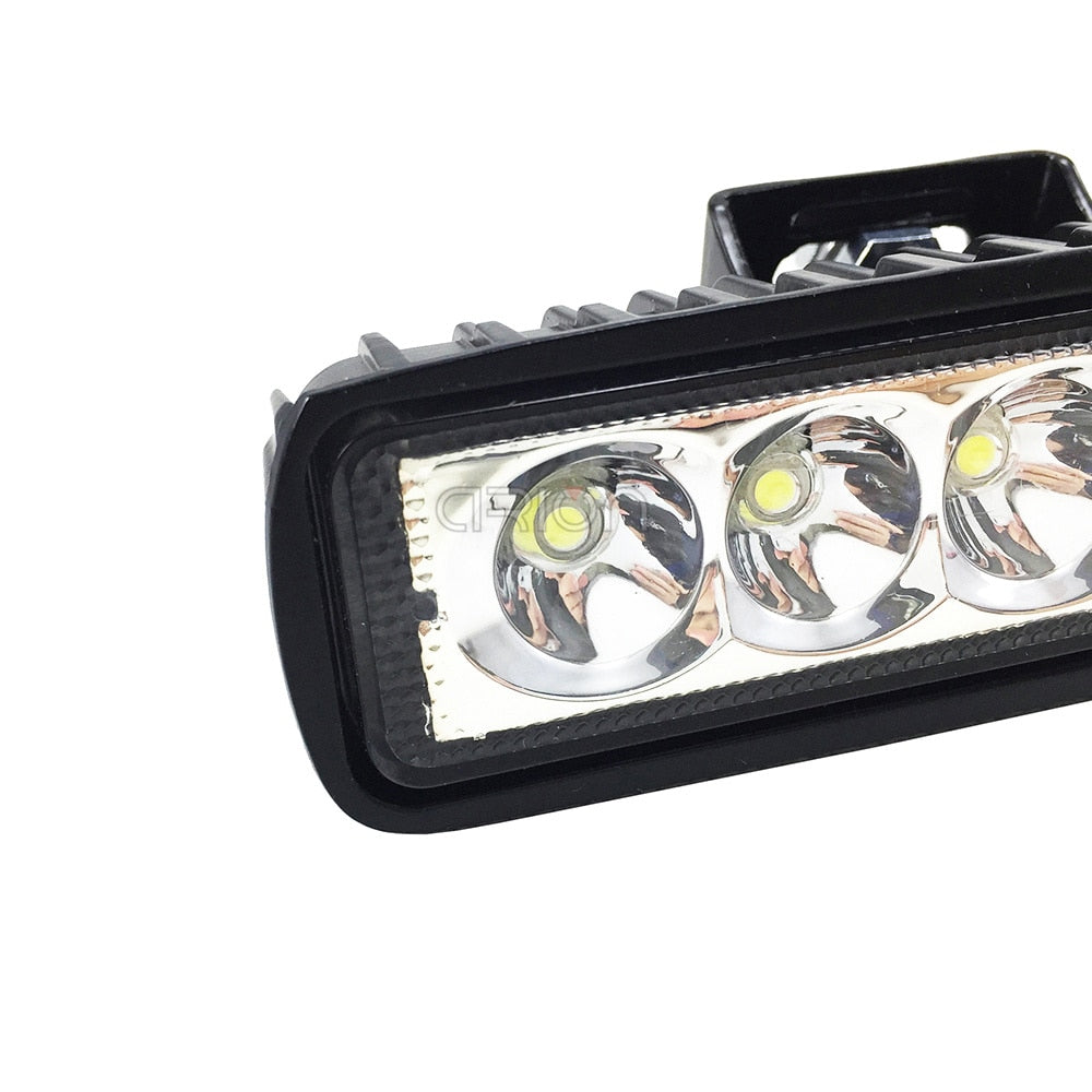 Faro de Trabajo LED 18W DRL para Camión y 4x4 | 9-32V Flood y Spot