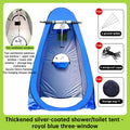 Tienda de Privacidad Pop-Up - Ducha Exterior Instantánea y WC Portátil para Camping