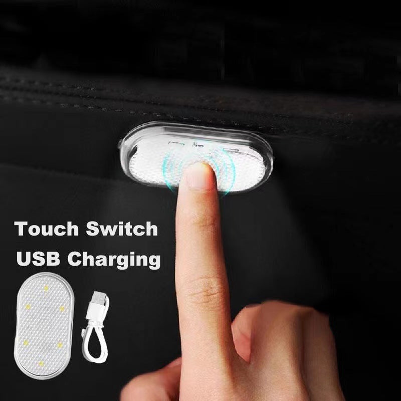 Luz de Lectura LED Interior para Coche con Sensor Táctil USB