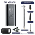 Compresor de Aire Portátil para Coche 6000mAh – 12V 150PSI Inflador Eléctrico Inalámbrico para Moto, Bici, Barco y Coche