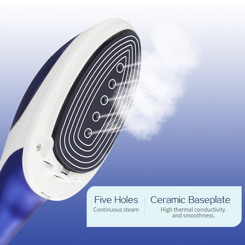 Vaporizador de Ropa Portátil 800W con Depósito Extraíble