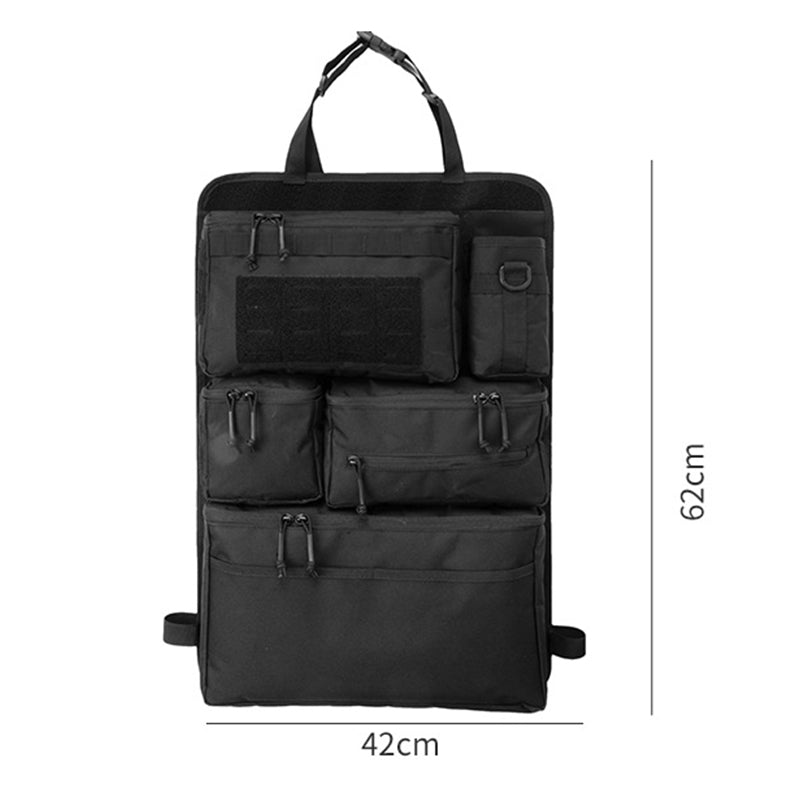 Organizador Táctico para Asiento Trasero de Camión, SUV y Furgoneta