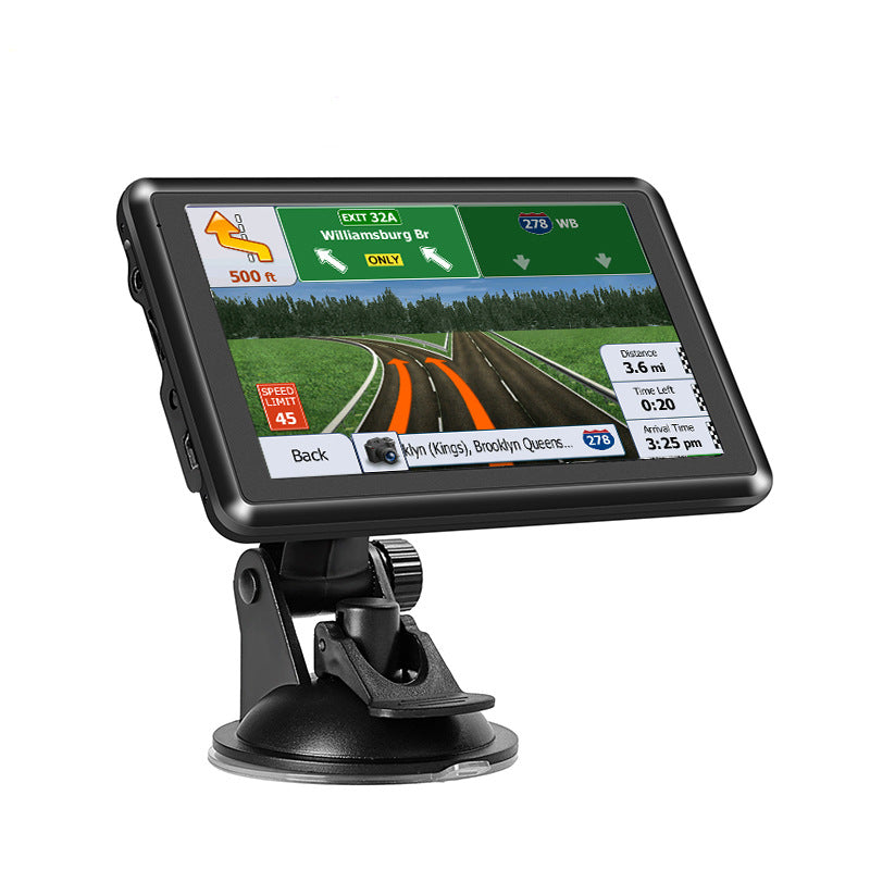 Navegador GPS Portátil de 7" para Coche y Camión (Pantalla HD, 8 GB)
