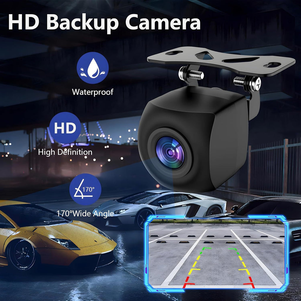 Pantalla Multimedia GPS Portátil de 7" con CarPlay y Android Auto Inalámbrico