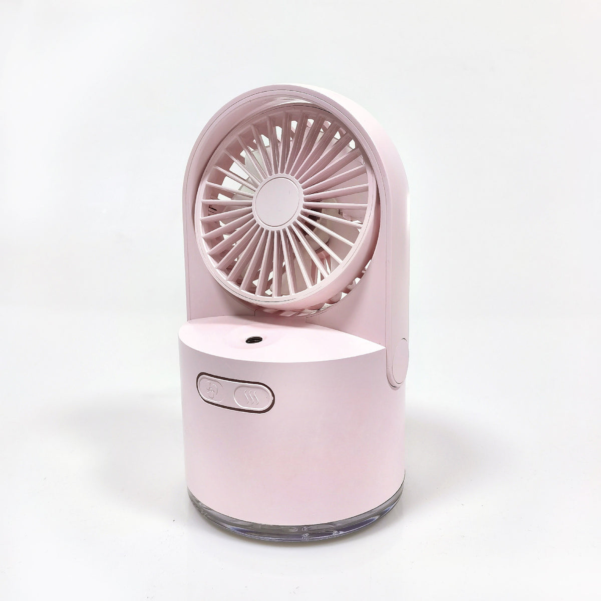 Ventilador con Humidificador Nebulizador USB Recargable 3 Velocidades
