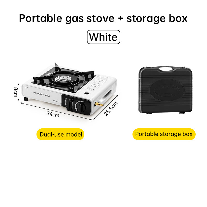 Hornillo de Gas Portátil para Camping 2.2kW con Kit Completo