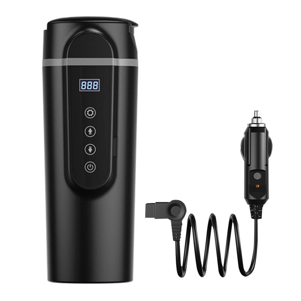 Termo Calefactor para Coche y Camión 12V/24V 420ml con Control de Temperatura