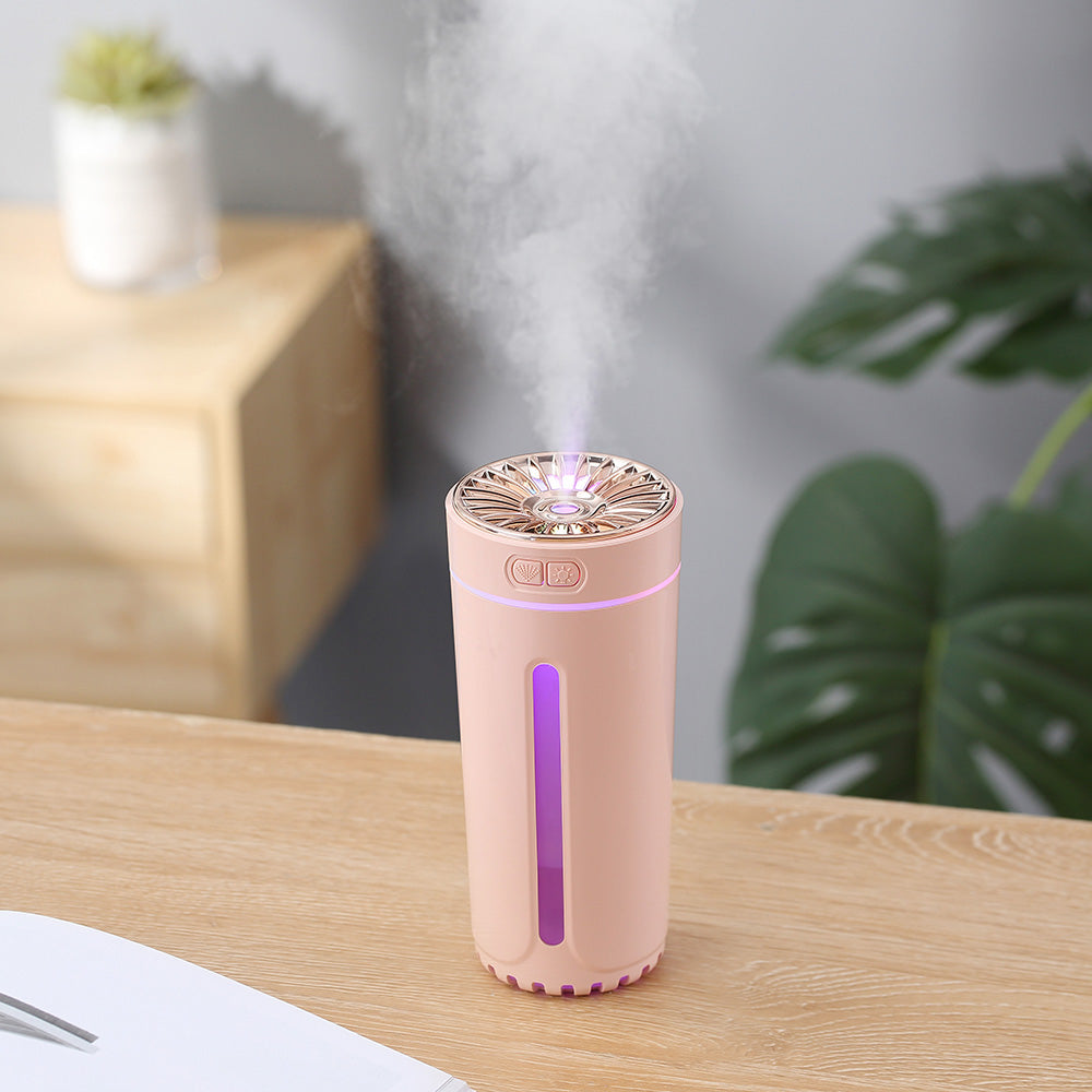 Humidificador USB Aromaterapia para Coche | Luz Nocturna Multicolor