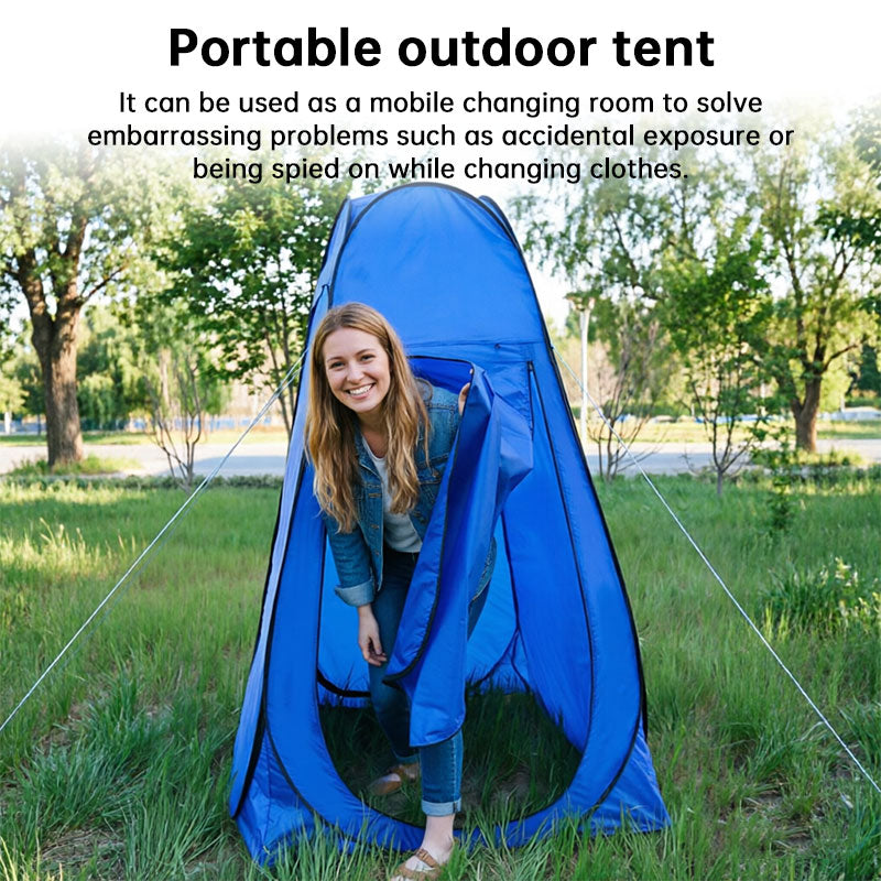 Tienda de Privacidad Pop-Up - Ducha Exterior Instantánea y WC Portátil para Camping