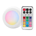 Luz LED RGB Inalámbrica con Mando y Sensor Táctil para Armario y Cabina