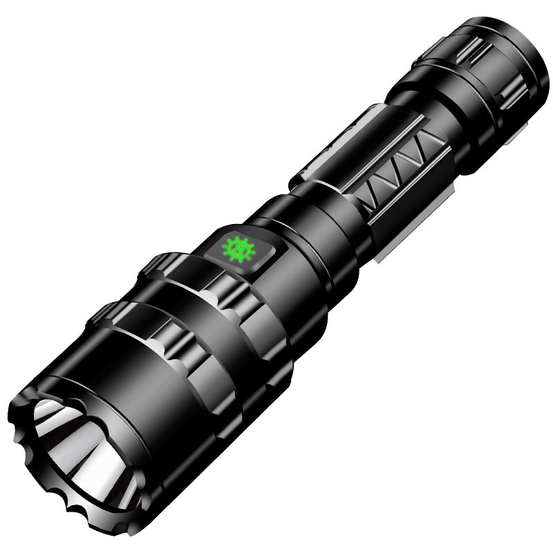 Linterna Táctica LED XML-L2 1600 lm 10W con Carga USB Directa
