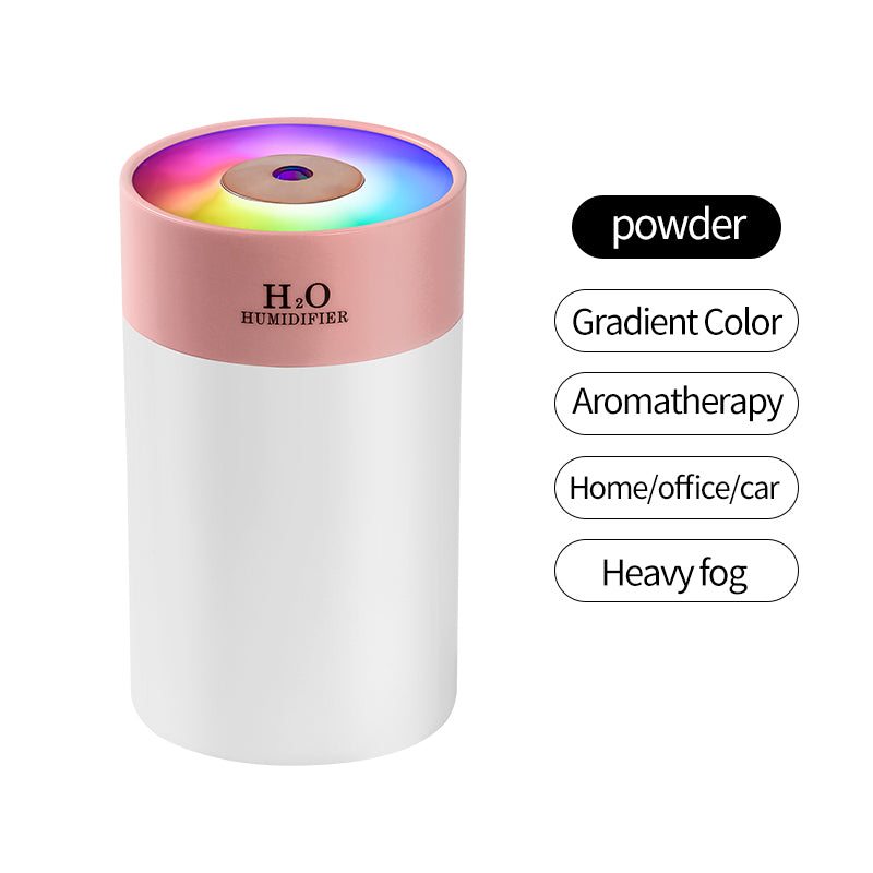 Humidificador USB Ultrasónico Mini | Aromaterapia para Hogar y Coche