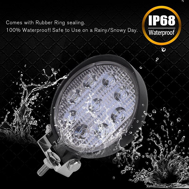 Foco LED de Trabajo 12V/24V para Camión y Vehículo Off-Road