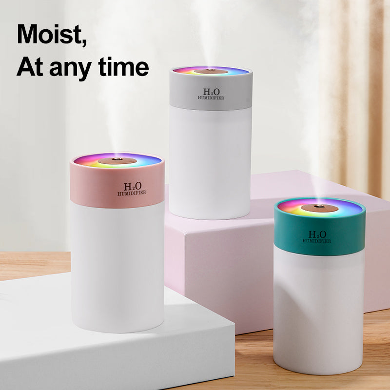 Humidificador USB Ultrasónico Mini | Aromaterapia para Hogar y Coche