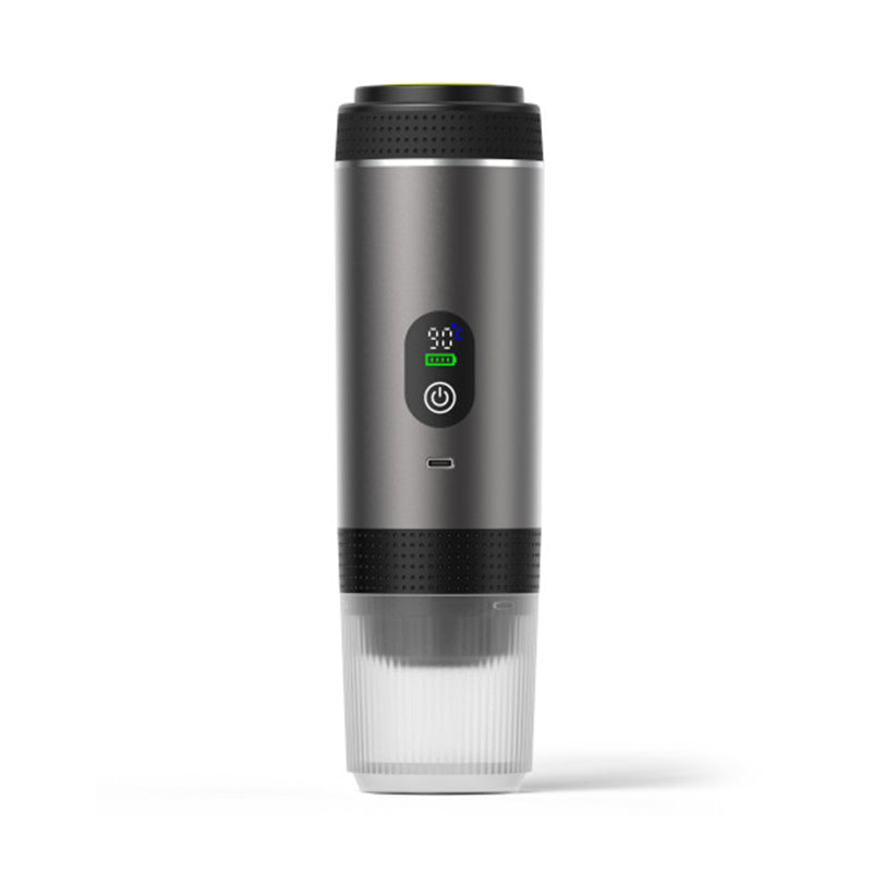 Cafetera Espresso Portátil 3 en 1 con Pantalla Digital y Batería 7500 mAh