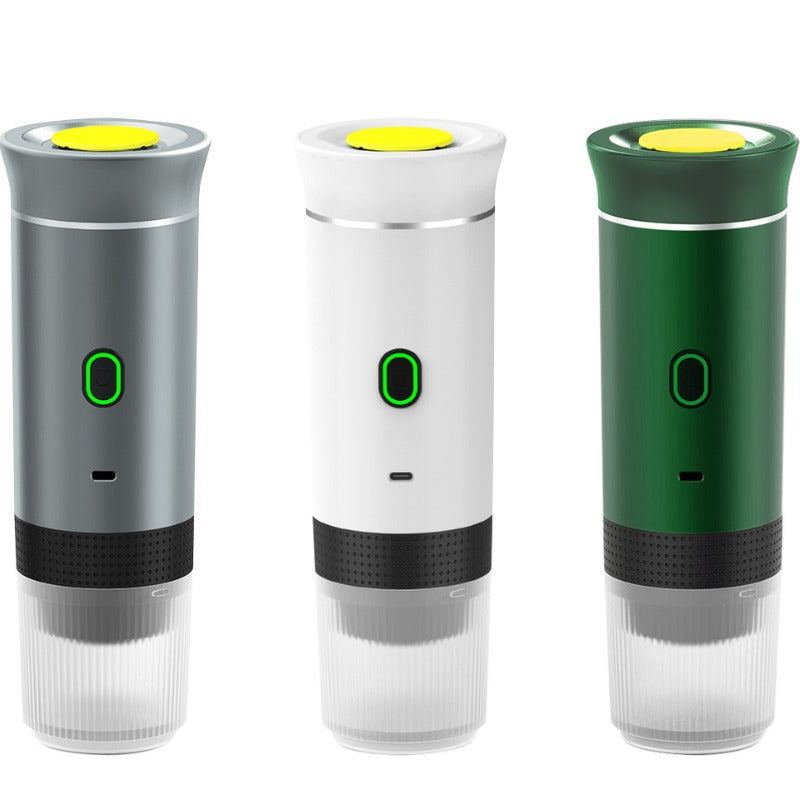 Cafetera Espresso Portátil Mini con Batería y Carga USB