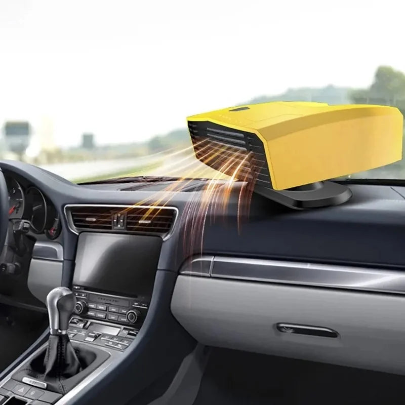 Calefactor Portátil para Coche y Camión 12V/24V con Desempañador