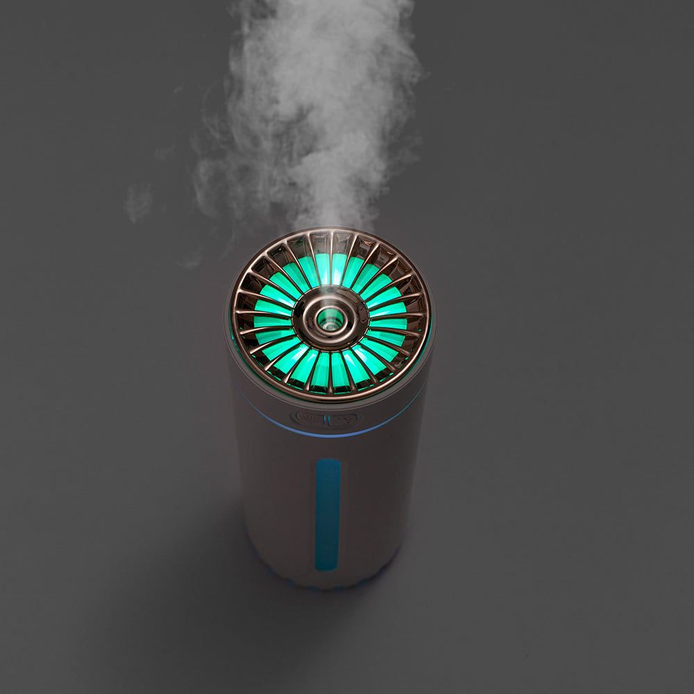 Humidificador USB Aromaterapia para Coche | Luz Nocturna Multicolor
