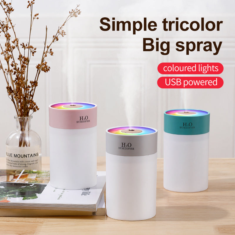 Humidificador USB Ultrasónico Mini | Aromaterapia para Hogar y Coche