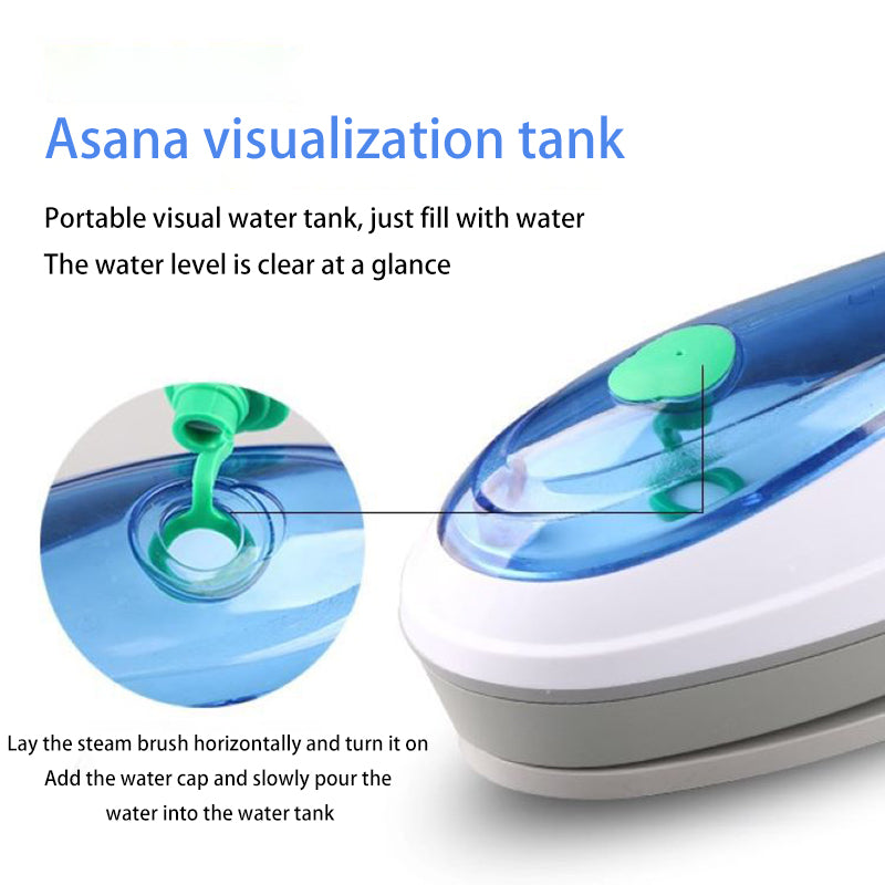 Plancha de Vapor Portátil Mini | Cepillo Alisador Eléctrico de Mano
