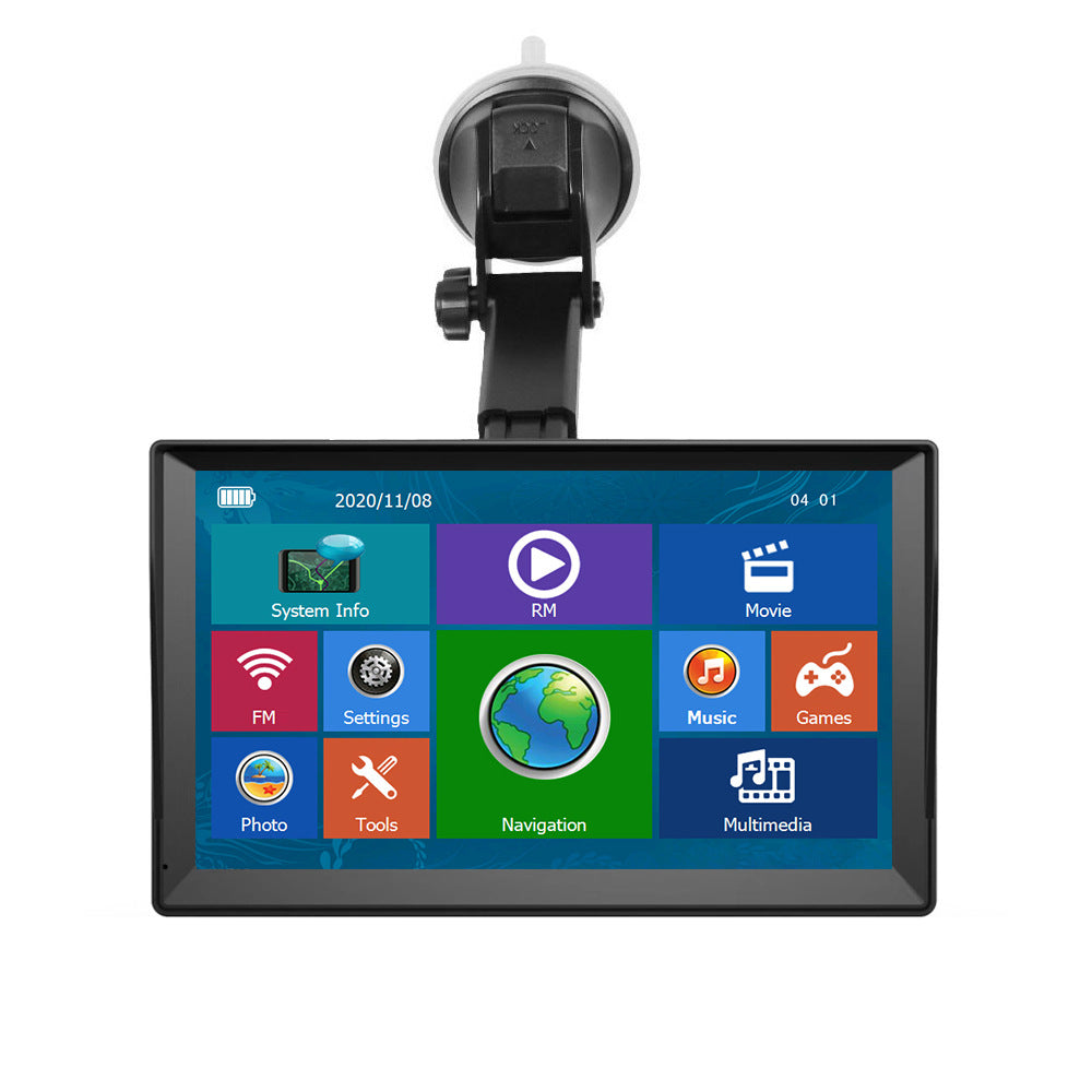 Navegador GPS Portátil de 7" para Coche y Camión (Pantalla HD, 8 GB)