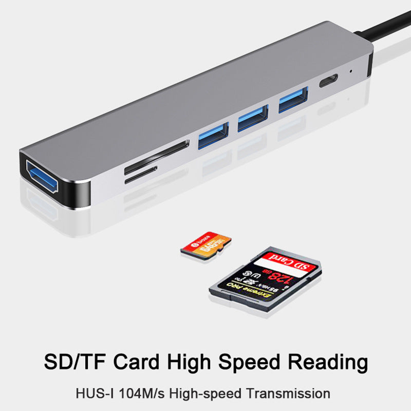 Docking Station 7 en 1 USB-C para Portátil y Tablet