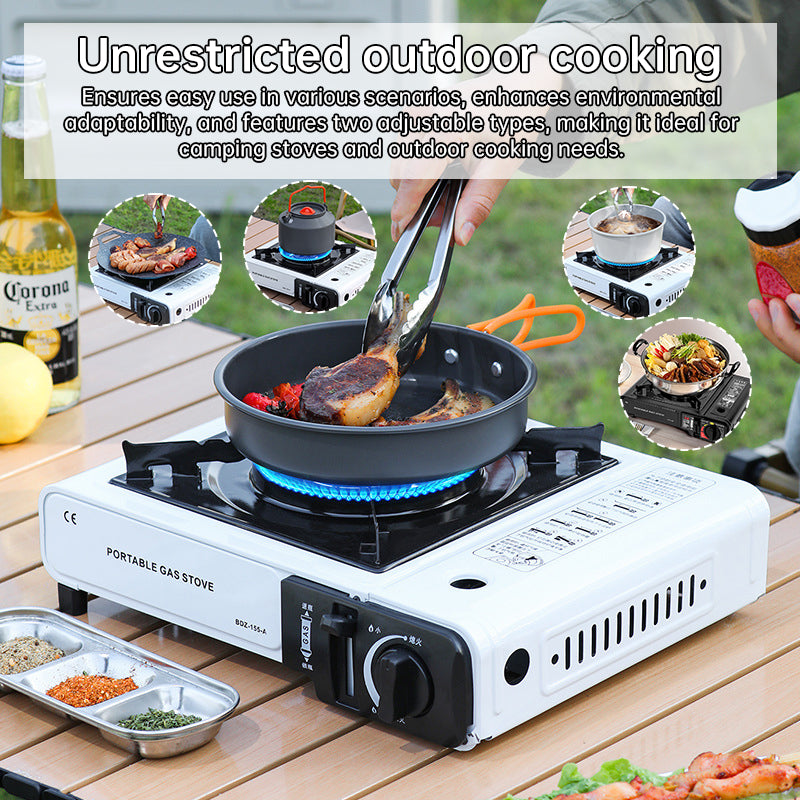 Hornillo de Gas Portátil para Camping 2.2kW con Kit Completo