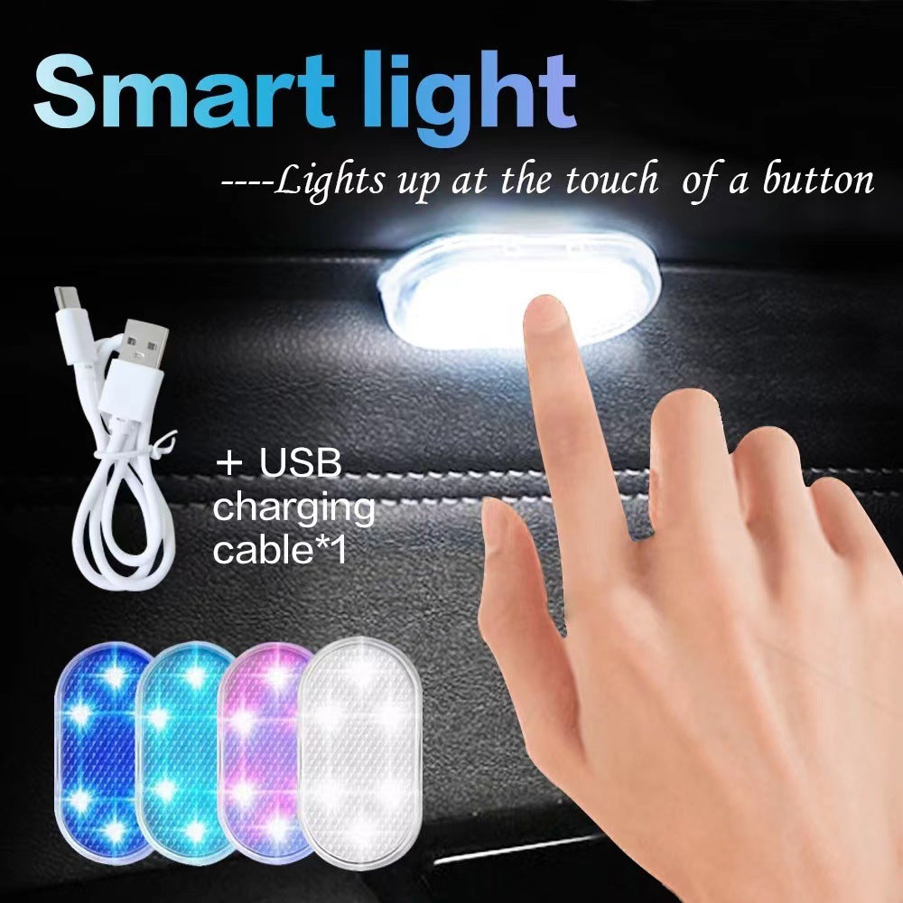 Luz de Lectura LED Interior para Coche con Sensor Táctil USB