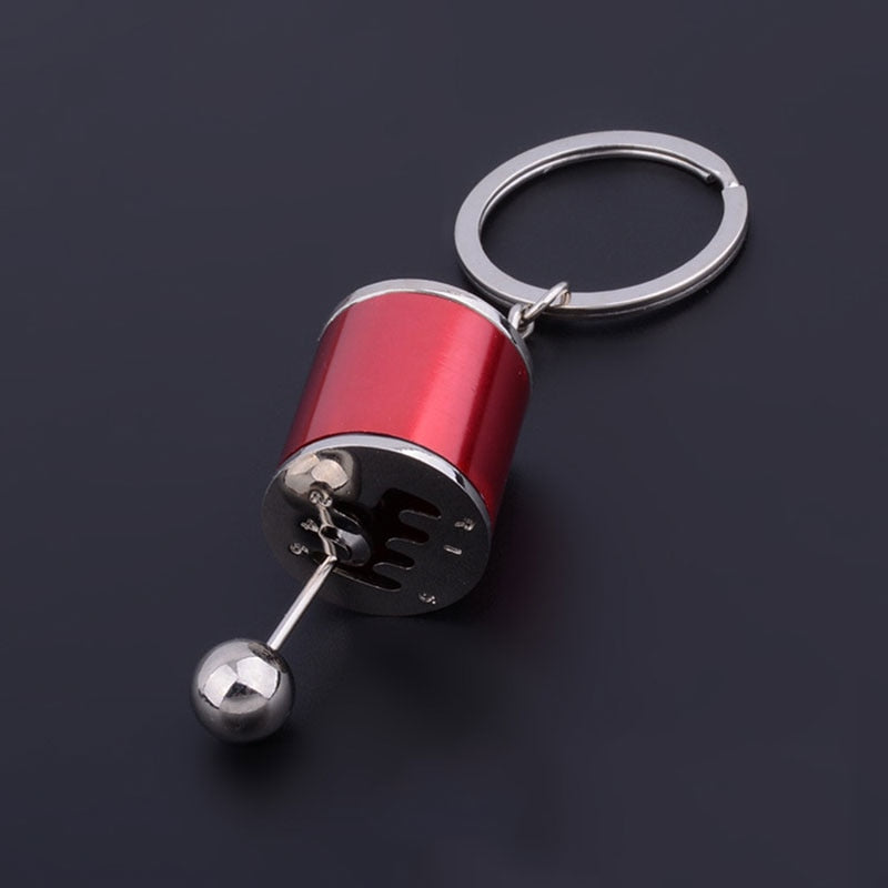 Llavero Turbo y Palanca de Cambios para Coche