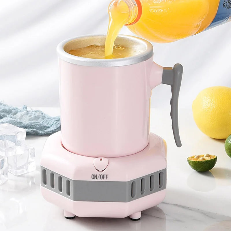 Enfriador de Bebidas Eléctrico de Escritorio Mini Nevera para Latas