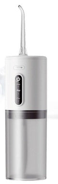 Irrigador dental portátil color blanco