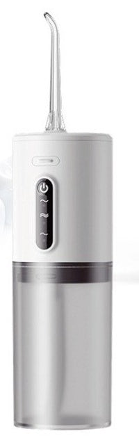 Irrigador dental portátil color blanco