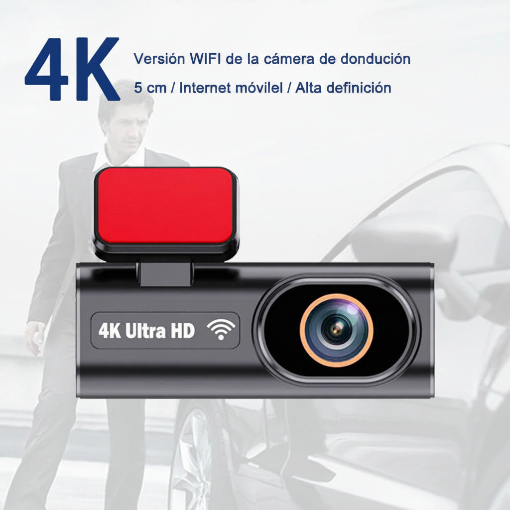 Dashcam 4K Ultra HD - Alta definición