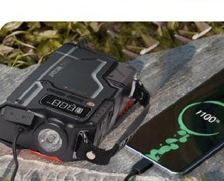 Arrancador de Batería Jump Starter 16000mAh con Compresor de Aire e Inflador para Coche