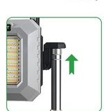 Foco de Trabajo LED Portátil 64W con Trípode Telescópico 360° y Power Bank