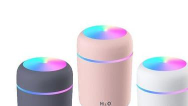 Mini humidificador USB con luz para la cabina